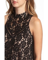 WAYF Portrait Embroidered Lace Tank