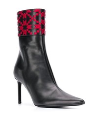 Haider Ackermann Embroidered Ankle Boots