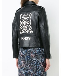 Coach X Keith Haring Moto Jacket