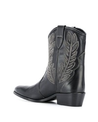 Twin-Set Embroidered Cowboy Boots