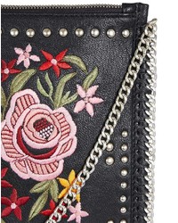 Floral Embroidered Cross Body Bag