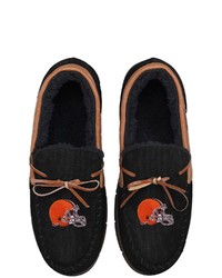FOCO Cleveland Browns Corduroy Moccasin Slippers
