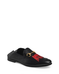 Gucci Brixton Embroidered Loafer