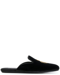 Dolce & Gabbana Royal Embroidered Mule Slippers