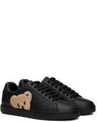 Palm Angels Black Teddy Bear Tennis Sneakers