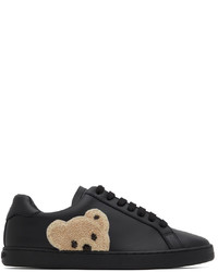 Palm Angels Black Teddy Bear Tennis Sneakers