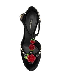 Dolce & Gabbana Embroidered T S Pumps