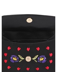 Dolce & Gabbana Small Sicily Embroidered Grosgrain Bag