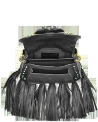 Gedebe Alice Small Black Leather Handbag