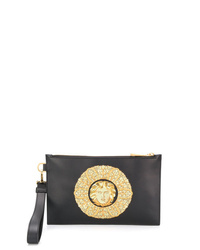 Versace Medusa Embroidered Pouch