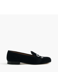 J.Crew Stubbs Wootton For Embroidered The End Slippers