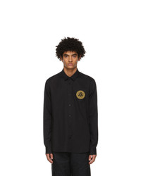 VERSACE JEANS COUTURE Black Coin Logo Shirt