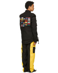Hood by Air Black Veteran Heavy Twill Shirt