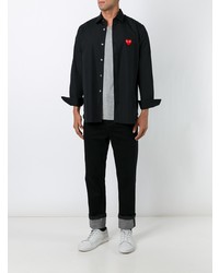 Comme Des Garcons Play Comme Des Garons Play Embroidered Heart Shirt