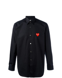 Comme Des Garcons Play Comme Des Garons Play Embroidered Heart Shirt