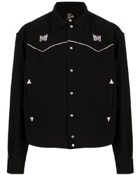 Needles Embroidered Detail Button Up Shirt