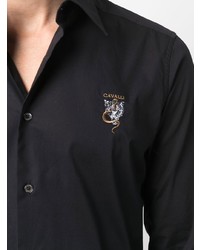 Roberto Cavalli Embroidered Logo Shirt
