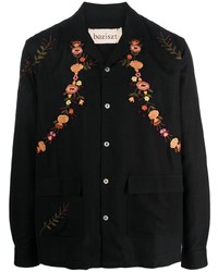 Baziszt Embroidered Long Sleeve Shirt