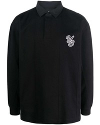 Y-3 Logo Embroidered Cotton Shirt
