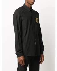 VERSACE JEANS COUTURE Logo Embroidered Shirt