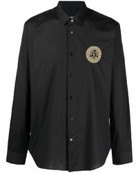 VERSACE JEANS COUTURE V Emblem Long Sleeve Shirt
