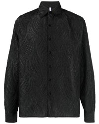 Soulland Vit Textured Long Sleeve Shirt