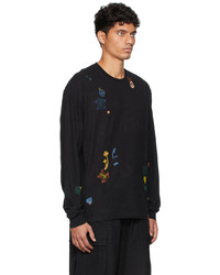 Story Mfg. Black Grateful Long Sleeve T Shirt