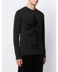 Cavalli Class Logo Embroidered Top