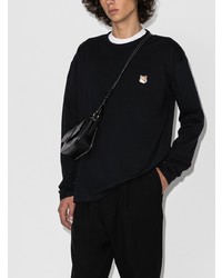 MAISON KITSUNÉ Logo Patch Long Sleeve T Shirt