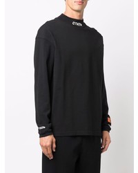 Heron Preston Mock Neck Cotton T Shirt