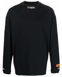 Heron Preston Mock Neck Cotton T Shirt