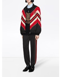Gucci Oversized T Shirt With Lyre Pach