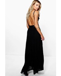 Boohoo Boutique Katie Embroidered Maxi Dress