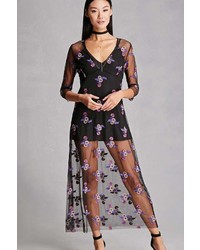 Forever 21 Rd And Koko Embroidered Dress