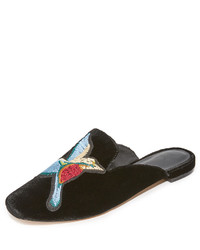 Joie Jean Embroidered Mules