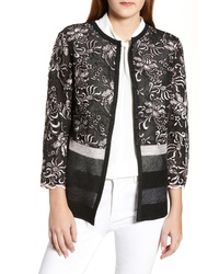 Ming Wang Lace Front Jacket