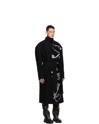 Sean Suen Black Robe Coat