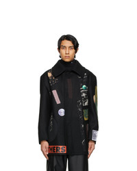 Raf Simons Black Sterling Ruby Edition Patches Jacket