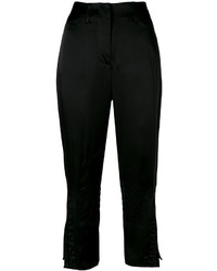 Fendi Cropped Embroidered Trousers