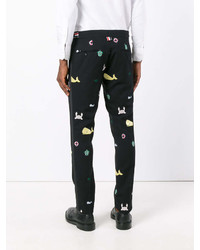 Thom Browne Embroidered Chino Trousers