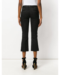 Alberto Biani Embroidered Cropped Trousers