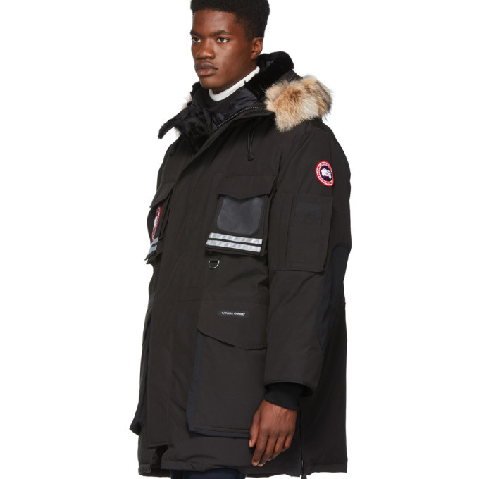 Canada Goose Black Down Snow Mantra Parka, $1,595 | SSENSE | Lookastic