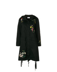 RED Valentino Embroidered Parka Coat