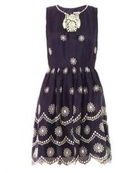 COLLETTE BY COLLETTE DINNIGAN Daisy Dots Embroidered Dress