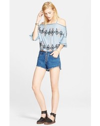 Free People New World Peasant Top