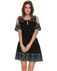 Angie Kaia Embroidered Dress