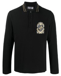VERSACE JEANS COUTURE Emblem Patch Polo Shirt