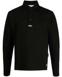 Advisory Board Crystals Embroidered Logo Long Sleeve Polo Shirt
