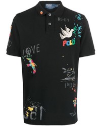 Polo Ralph Lauren Bird Embroidery Cotton Polo Shirt