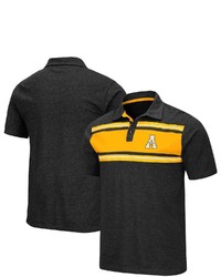 Colosseum Black Appalachian State Mountaineers Doppelganger Polo At Nordstrom